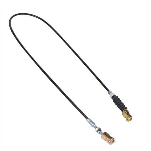HOOD RELEASE CABLE - DAEWOO ECO 90 SERIES (STRAIGHT HEAD) — AFM002443