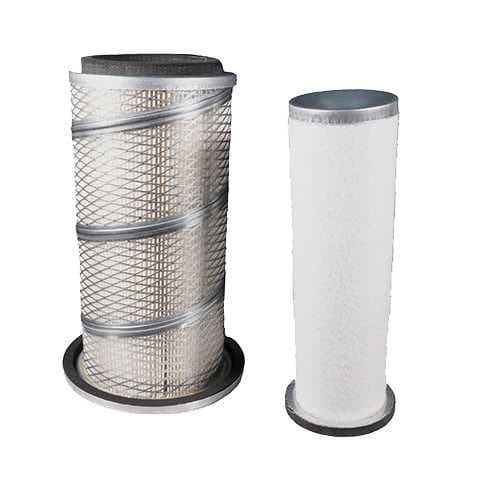 AIR FILTER KOMATSU / METAL BOTTOM WITH HOLES / 4.0-5.0-7.0 TON — AFM002818