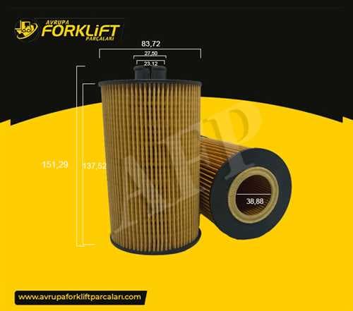 OIL FILTER - LINDE - H50 - 353 SERIES — AFM003435