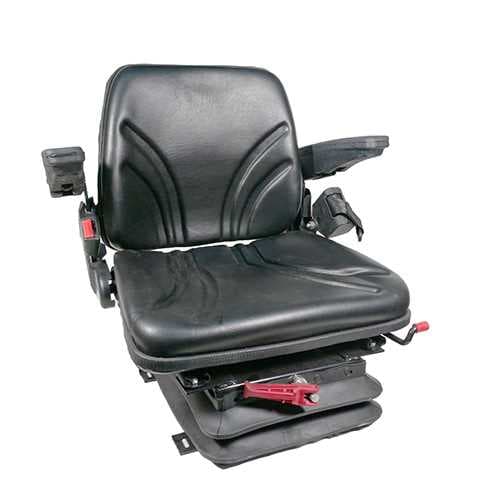FORKLIFT SEAT / WITH ARMREST - BELLOW - SWITCHED - AUTOMATIC BELT — AFM003655
