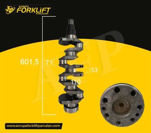 CRANKSHAFT / KUBOTA V3300 — AFM004032