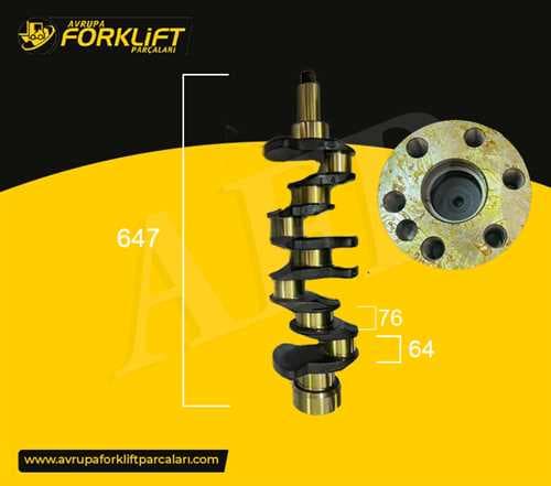 CRANKSHAFT / DAEWOO - DB33 / 4BC2 — AFM004315