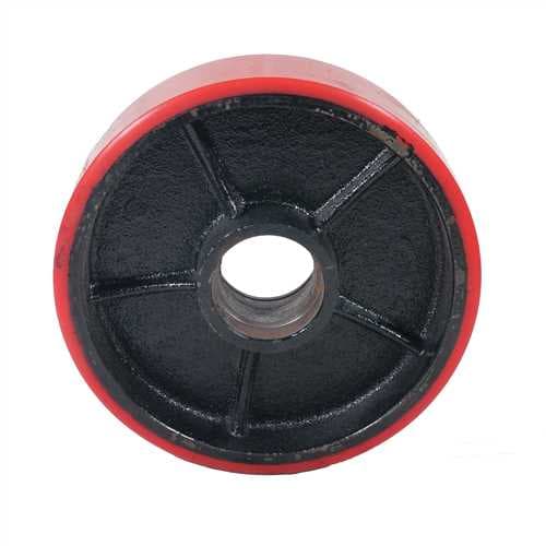 BALANCE WHEEL POLYURETHANE (18050) RED / WITHOUT BEARING — AFM004698