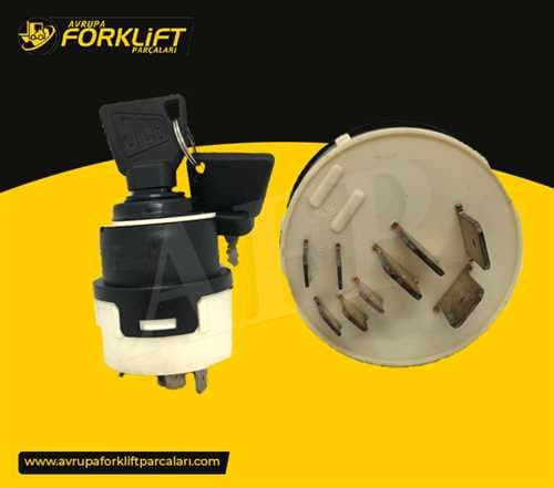 IGNITION SWITCH LINDE / MANITOU / JCB / 9-PIN / 701 / 80184 — AFM004865